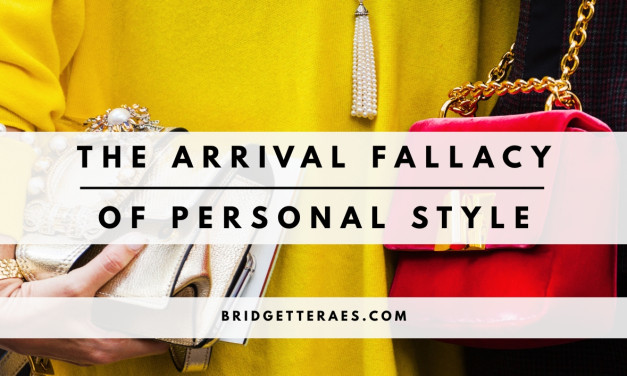 THE ARRIVAL FALLACY OF PERSONAL STYLE